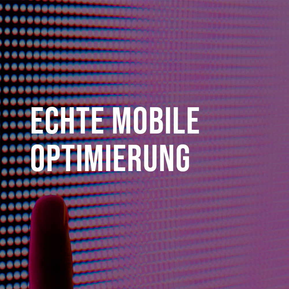 Designtanke Websites & Webdesign Köln | Vorteile | Mobiloptimiert
