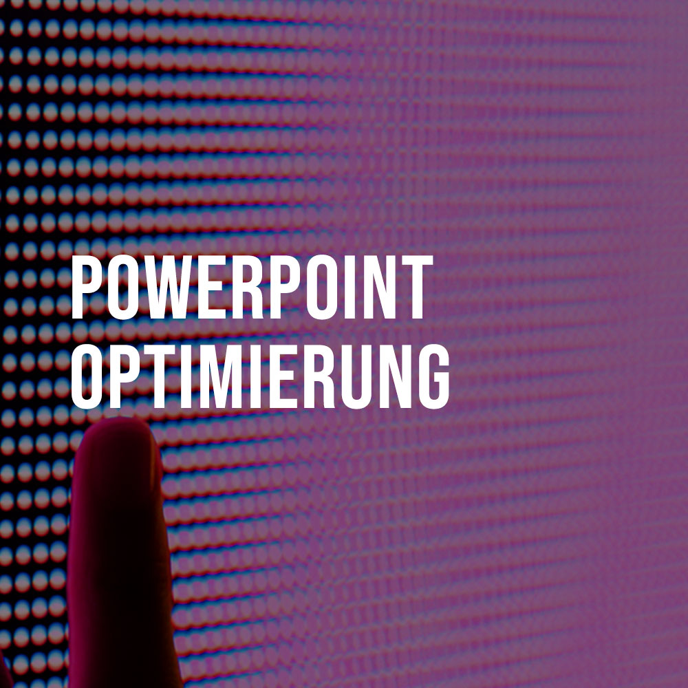 Designtanke PowerPoint Präsentationen Köln - Preise PowerPoint Optimierung