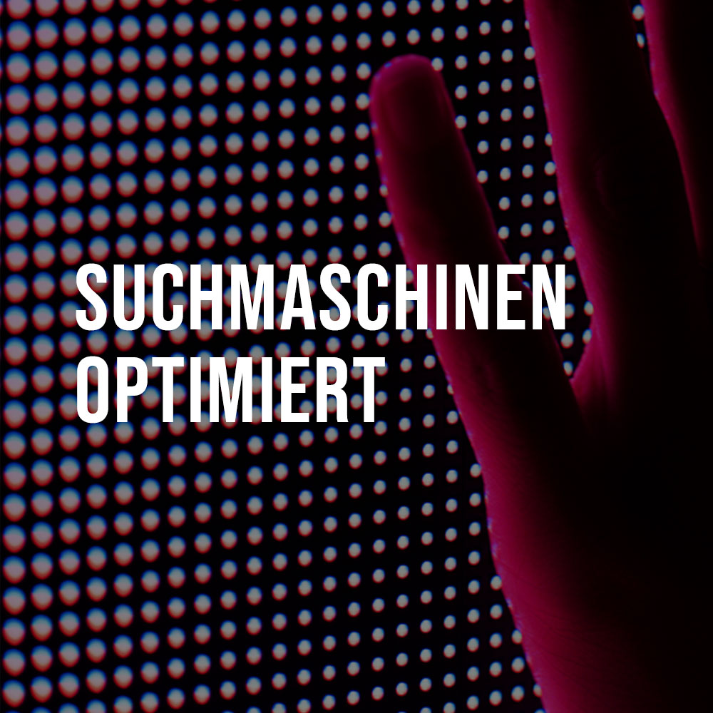 Designtanke Websites & Webdesign Köln | Vorteile | Suchmaschinenoptimiert