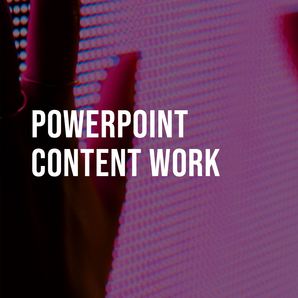 Designtanke PowerPoint Präsentationen Köln - Preise PowerPoint Content Work