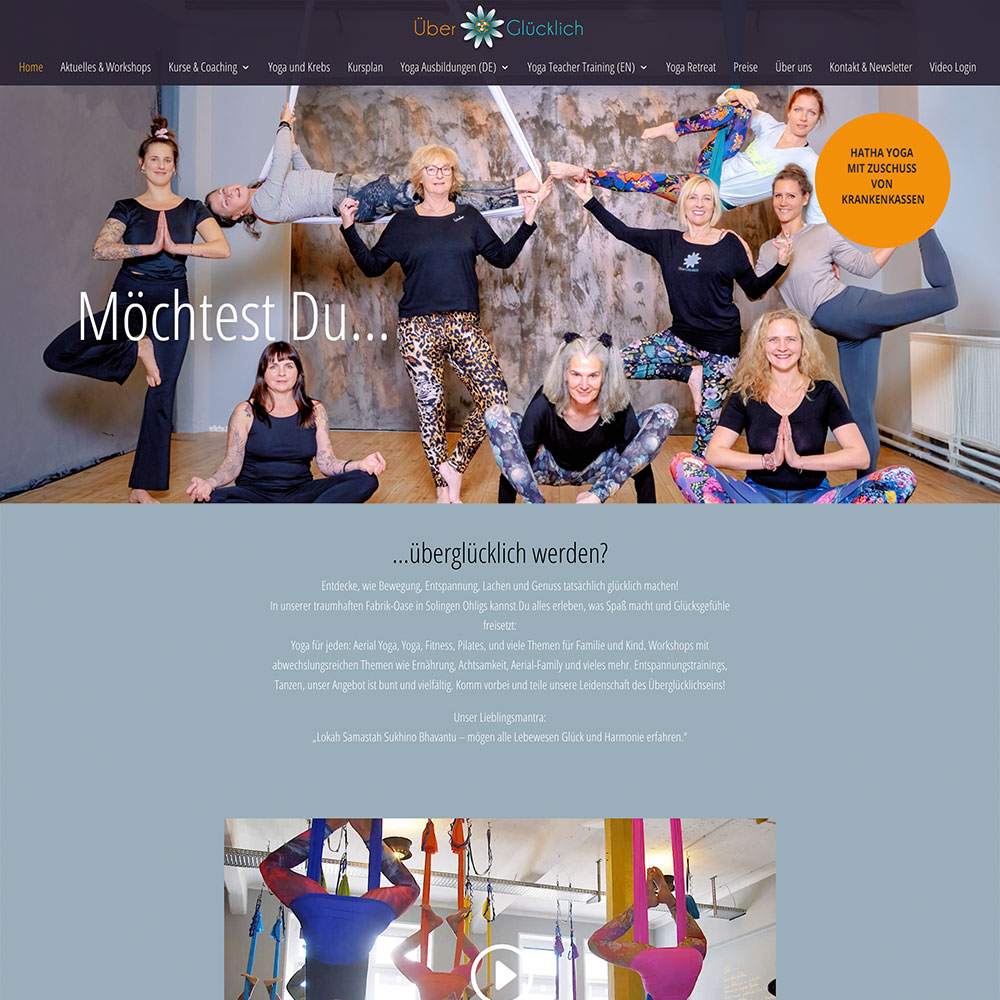 Designtanke Websites Köln | Referenzen | Logo Design | Nadine Köstler Yoga
